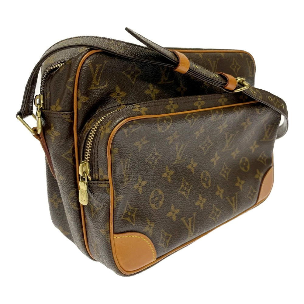 Louis Vuitton Brown Nile Shoulder Bag Monogram